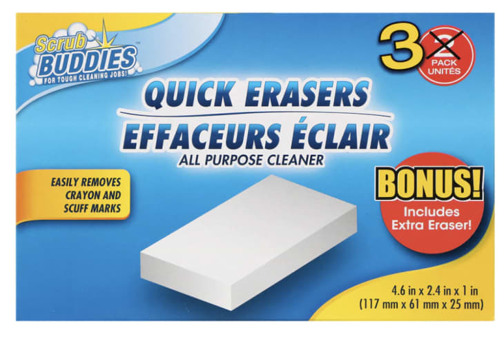 scrub buddies quick erasers & bathroom sink