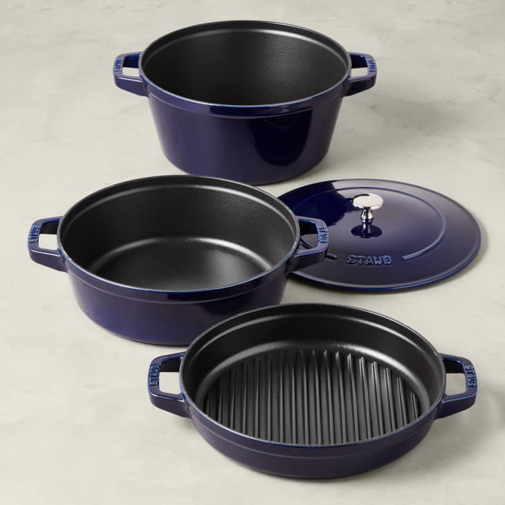 Staub New Stackable Cookware Collection at Williams Sonoma Apartment