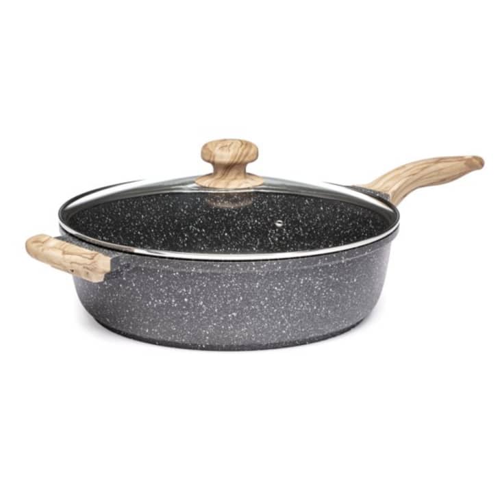 The Pioneer Woman Cast Aluminum Jumbo Saute Pan Review The Kitchn