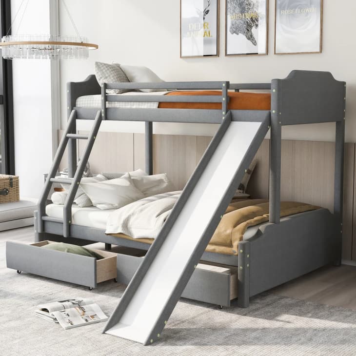 12 Best Twin Over Full Bunk Beds For Kids Storage, Trundle, Low to Ground Cubby