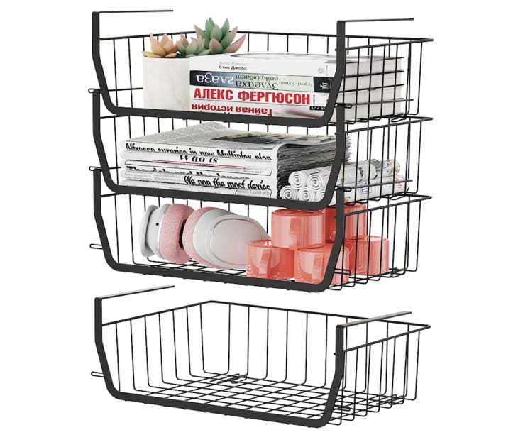Best Amazon Storage for Renters Veckle UnderShelf Organizers