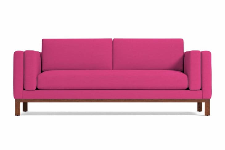 Raspberry pink sofa hotsell