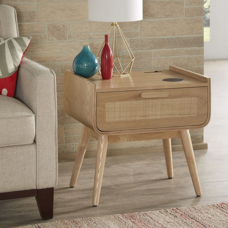 Charging sales end table