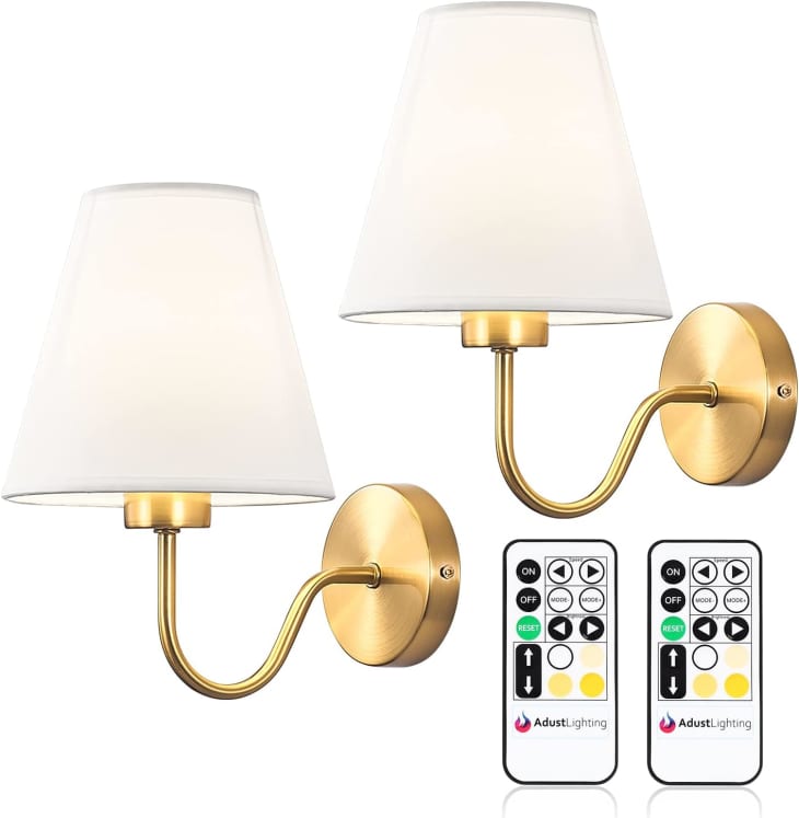 Wireless sconces deals battery operated