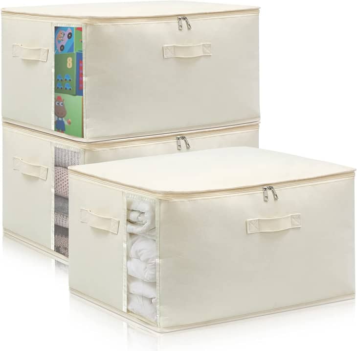 Canvas sweater storage bags store