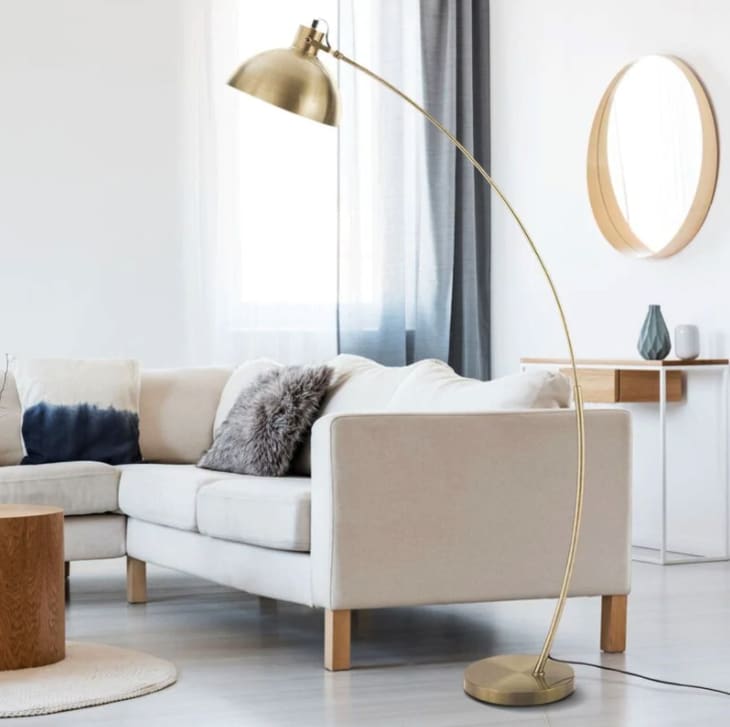 Arc floor lamp under $100 2025