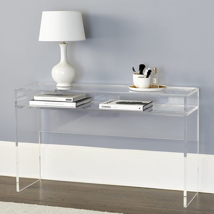 Small lucite deals table