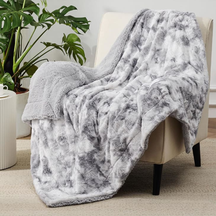 The Frye Arctic Luxe Faux Fur Throw Is on Sale at Costco