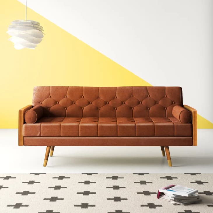Wayfair mid top century couch