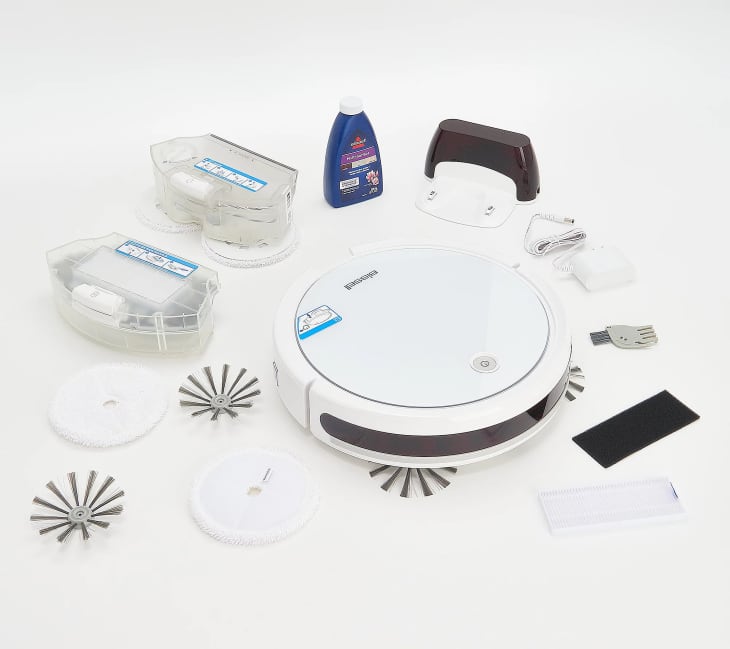 Bissell SpinWave Wet and Dry Robot Vacuum QVC Reviews Apartment Therapy