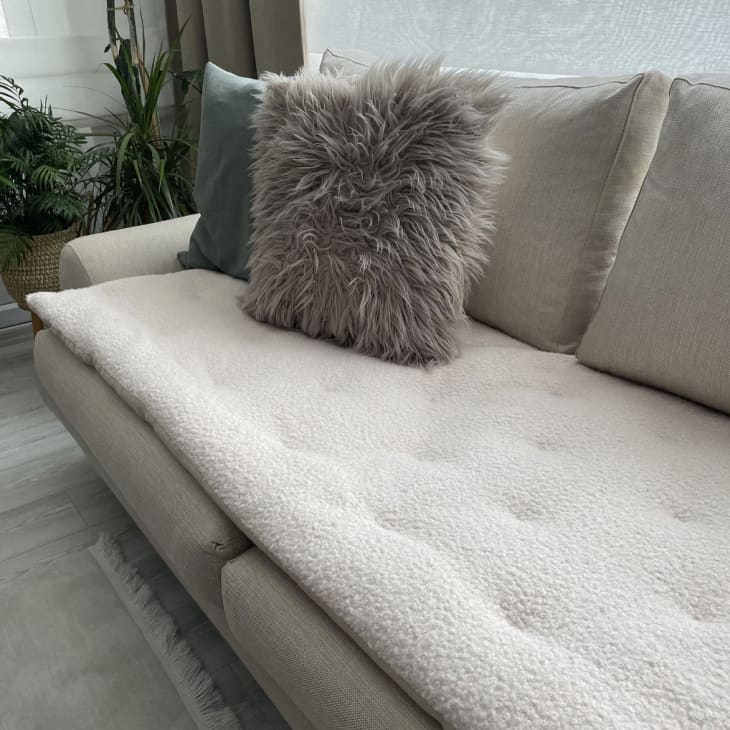 Here's Why Your Living Room Needs a Couch Seat Protector Sofa Topper