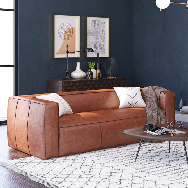 10 Best Modern Leather Sofas 2022 Apartment Therapy