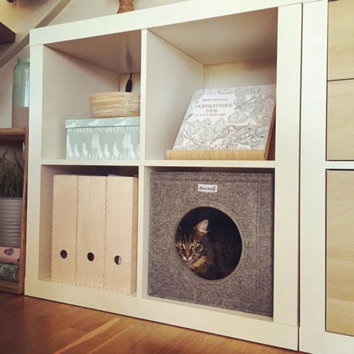 Storage box for sales kallax