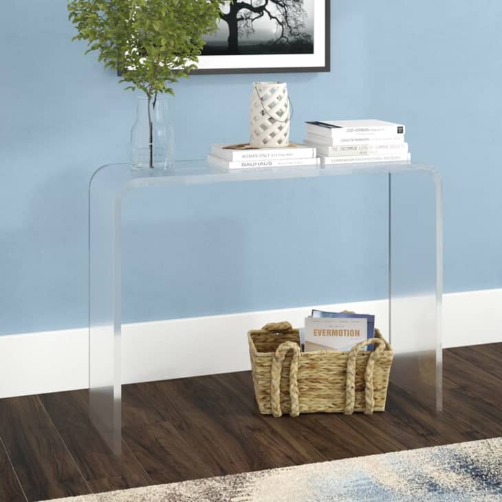 Minimalist Apartment Therapy Console Table for Small Space