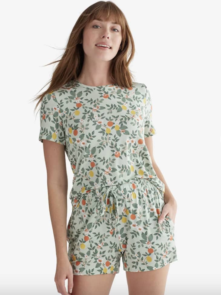The Company Store x Rifle Paper Co. Pajamas Review Tried Tested Apartment Therapy