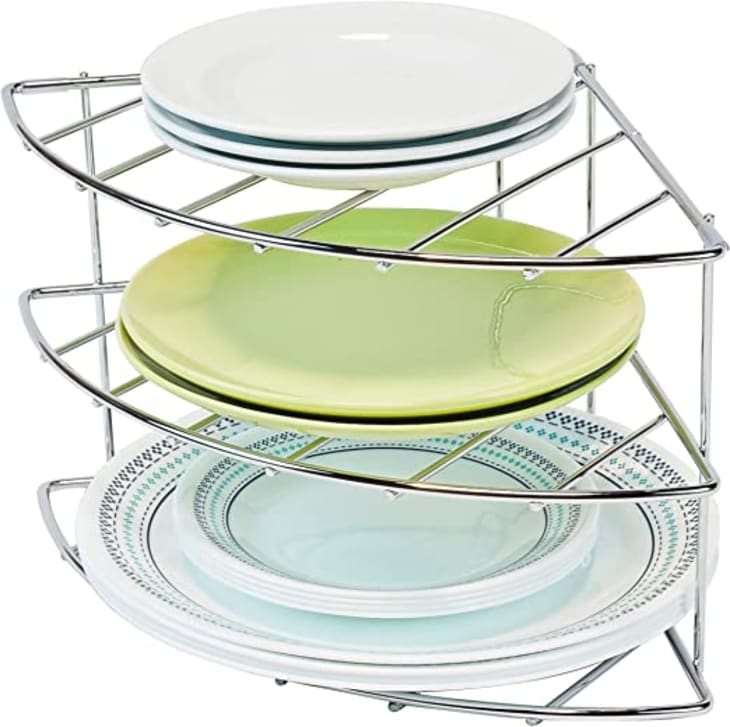 Kitchen hotsell plates organizer