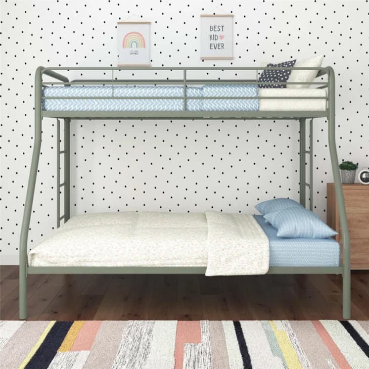 Twin over full low bunk cheap bed