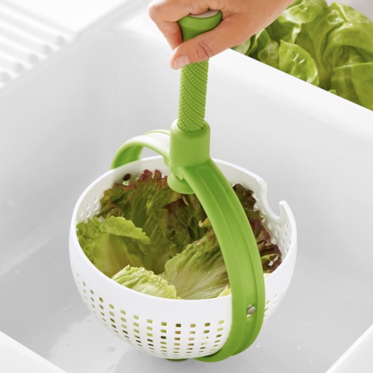 Best Salad Spinner Dreamfarm Spina InSink Salad Spinner at Williams