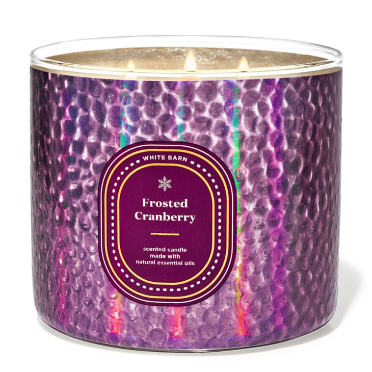 Frosted Cranberry Candle Bath And Body Works