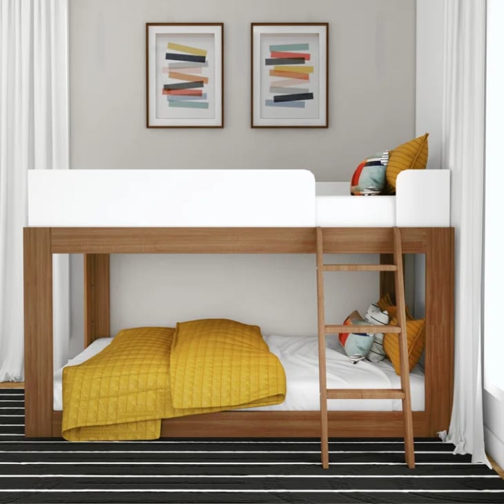 Wayfair low bunk deals bed