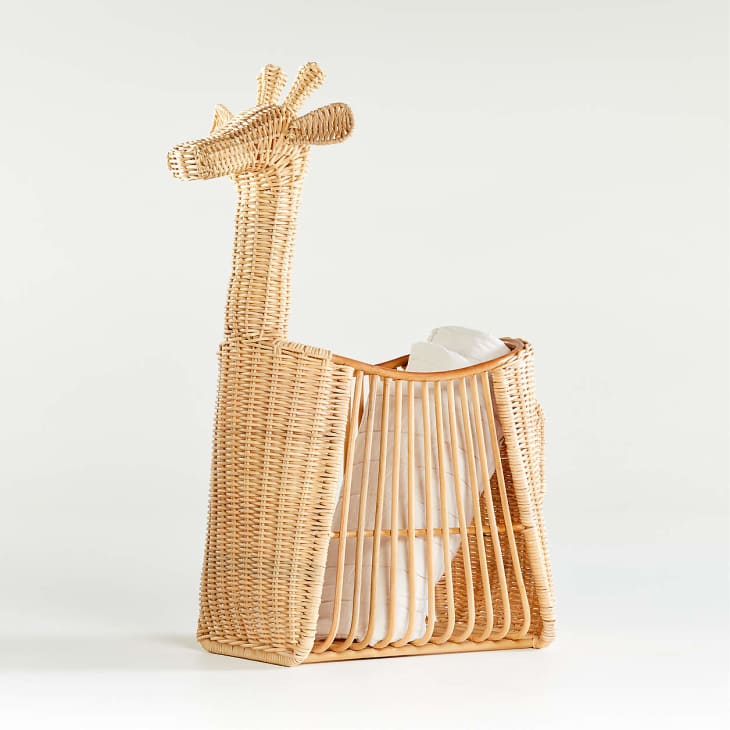 10 AnimalShaped Wicker and Rattan Storage Baskets for Kids' Rooms Cubby