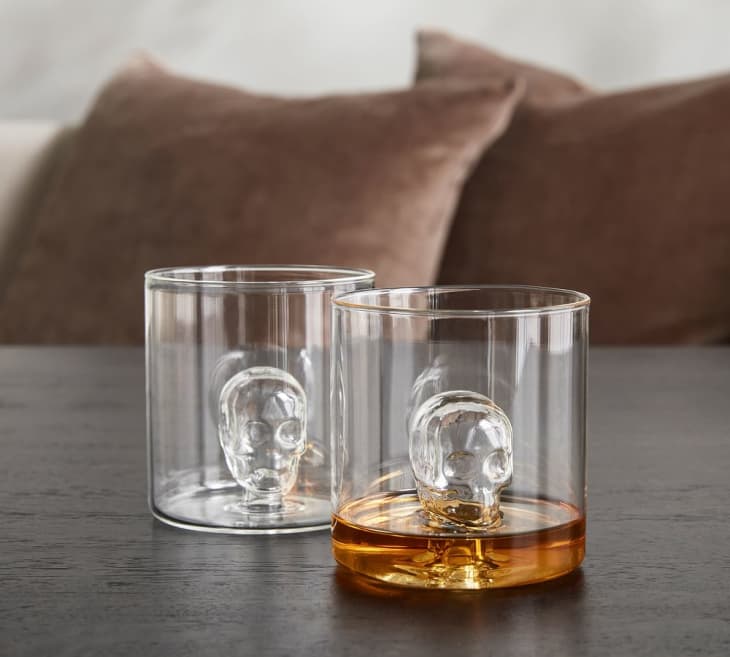 Pottery Barn’s Halloween Drinkware Set Is Cool Enough To Keep Out Year