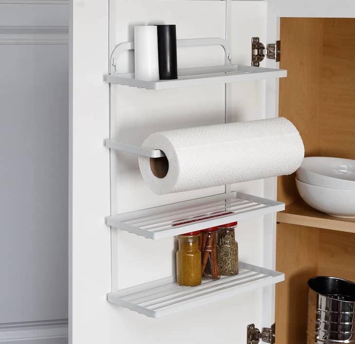 HoneyCanDo Steel Spice Rack with Paper Towel Holder QVC Reviews