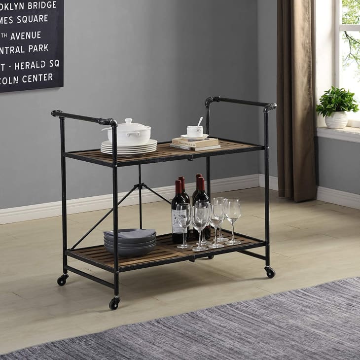 Folding Bar Carts for Small Spaces The Kitchn