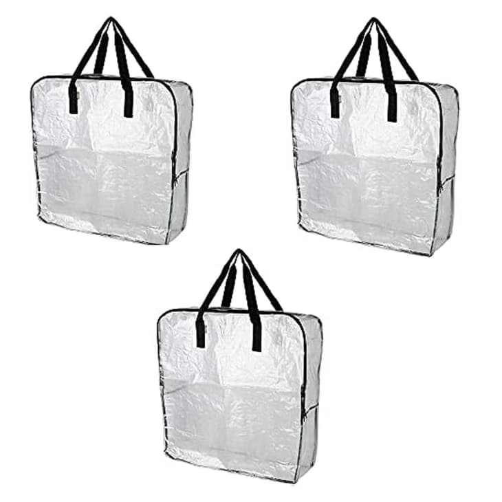 Ikea clear storage discount bags