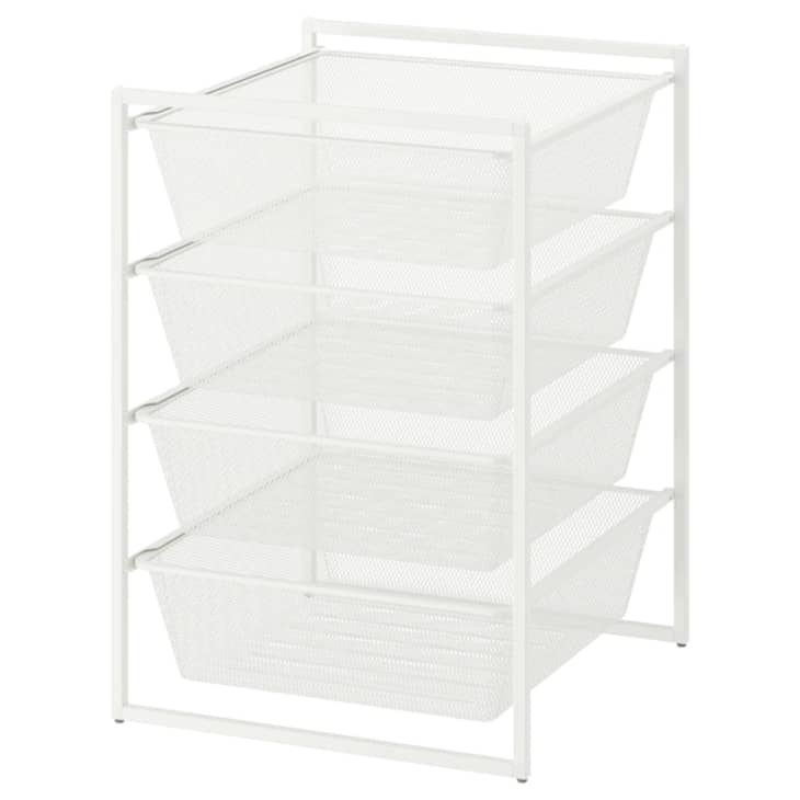 The IKEA JONAXEL Storage Tower is the Best Laundry Sorter