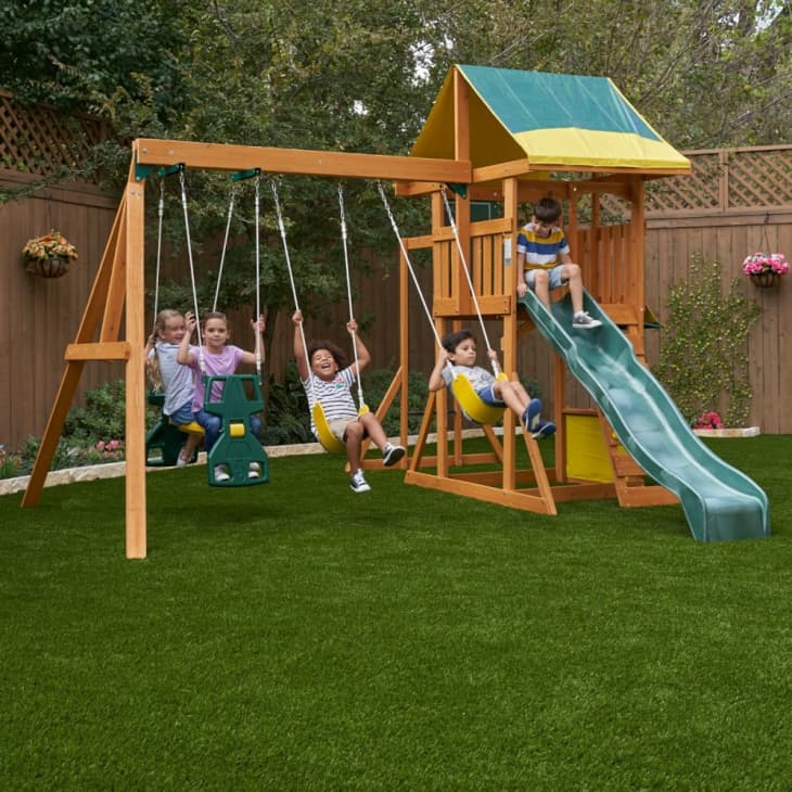 10 Budget-Friendly Wooden Swing Sets for Kids: Wayfair, Walmart, Amazon ...