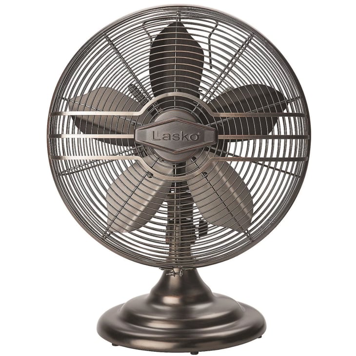 Lasko Classic Metal Table Fan Qvc