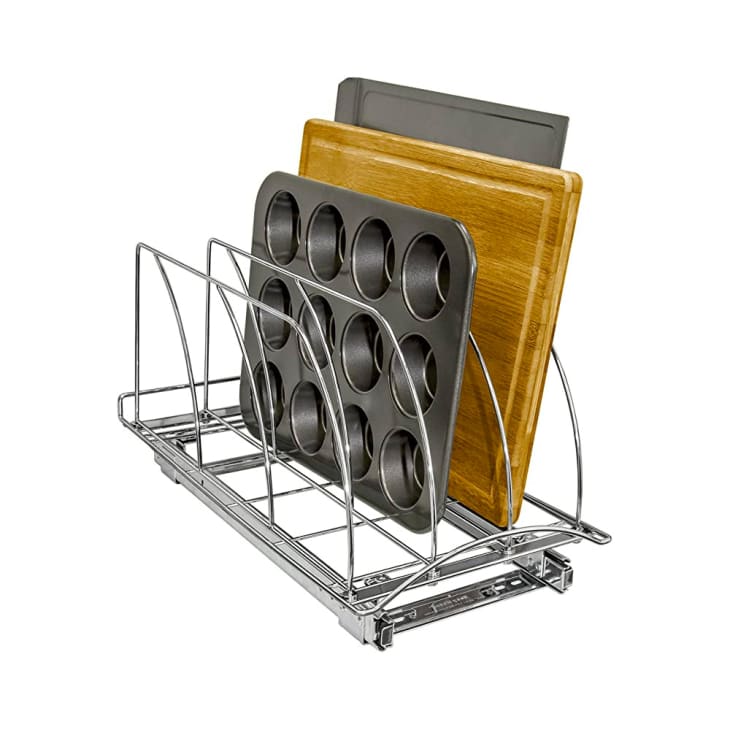 Baking pan shop storage rack