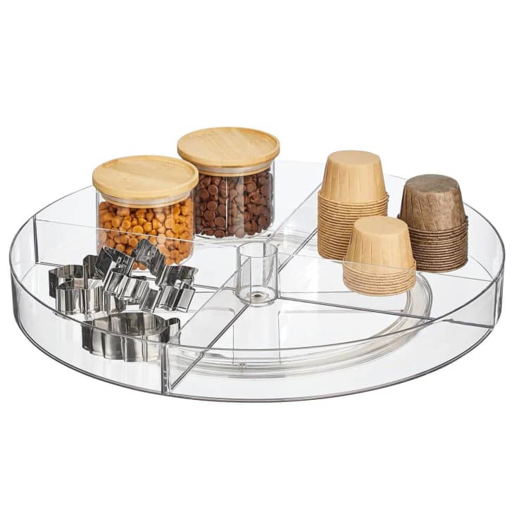 Nate Berkus Uses His Divided Turntable Organizer in the Laundry Room