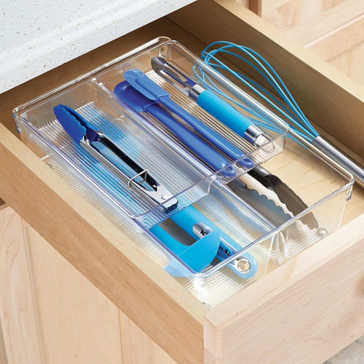 mDesign Plastic Stackable Kitchen Storage Drawer Organizer Amazon Reviews The Kitchn