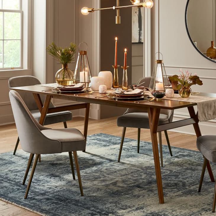 West elm best sale dining table chairs