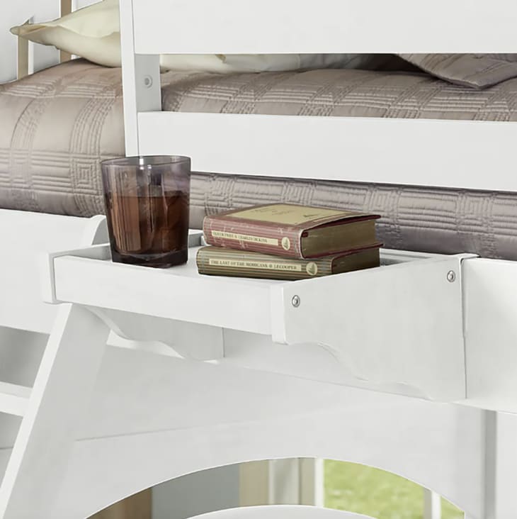 Bunk Bed Shelving Charging Wood Metal Cubby