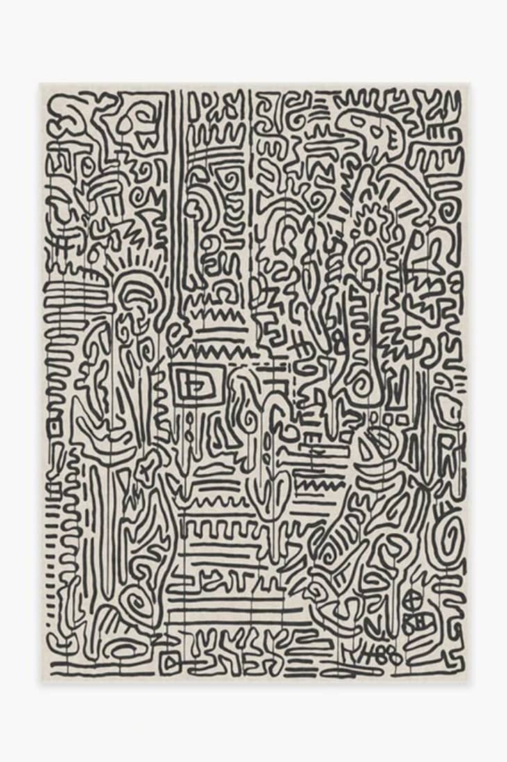 Ruggable Keith Haring Rug Collaboration Apartment Therapy