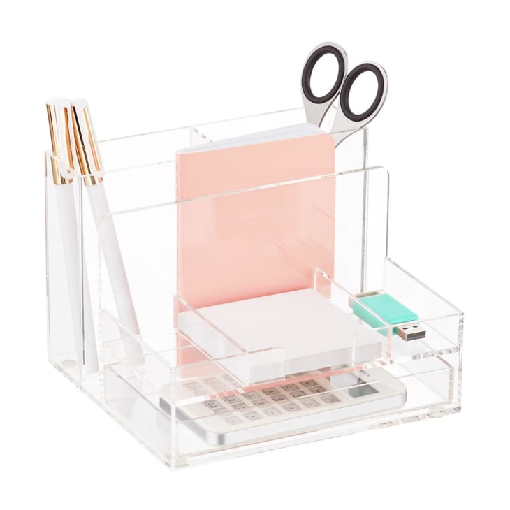 Acrylic on sale desktop organizer