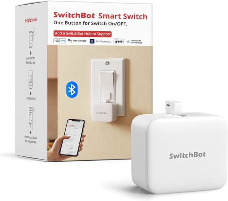 SwitchBot Smart Switch Button Pusher Amazon Reviews Apartment Therapy