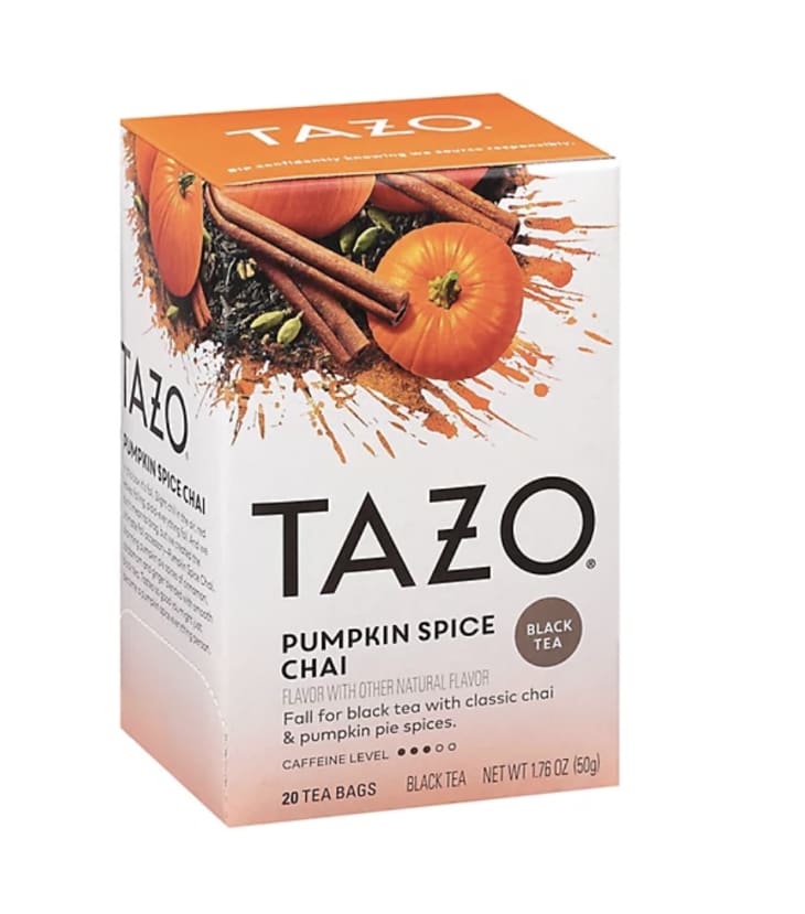 Tazo Pumpkin Spice Chai Review The Kitchn
