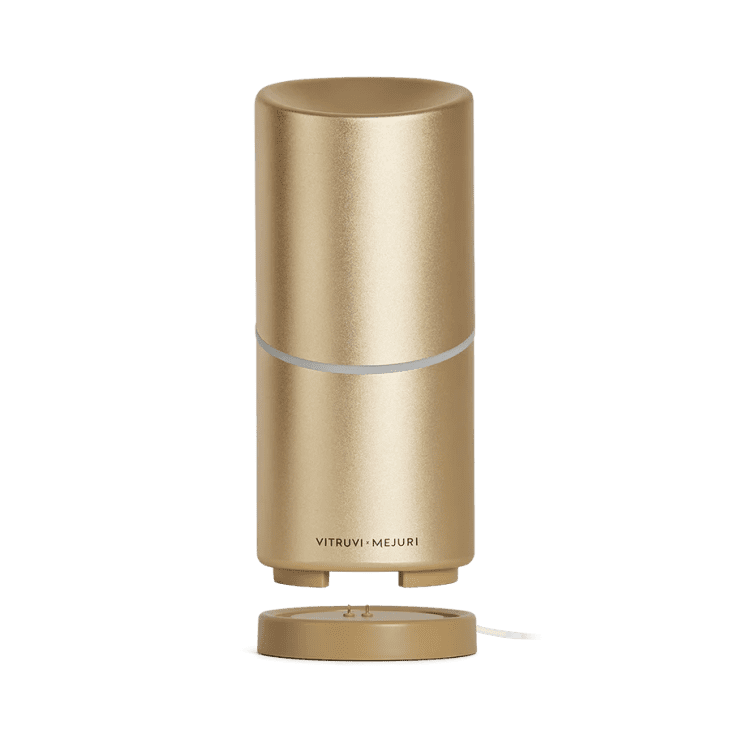 Vitruvi Gold Move Essential Oils Diffuser Review Apartment Therapy