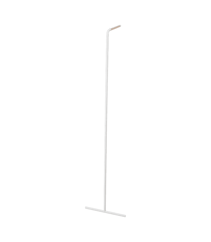 YAMAZAKI Tower Coat Hanger - Space Saving Steel Hanger In White
