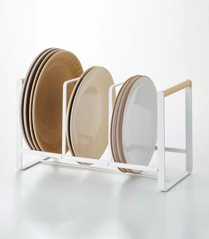 9 Best Plate Organizers for Cabinets and Drawers Yamazaki Amazon QVC The Kitchn