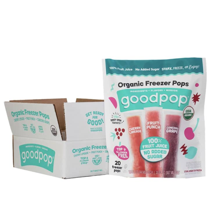 GoodPop Organic Freezer Pops at Amazon