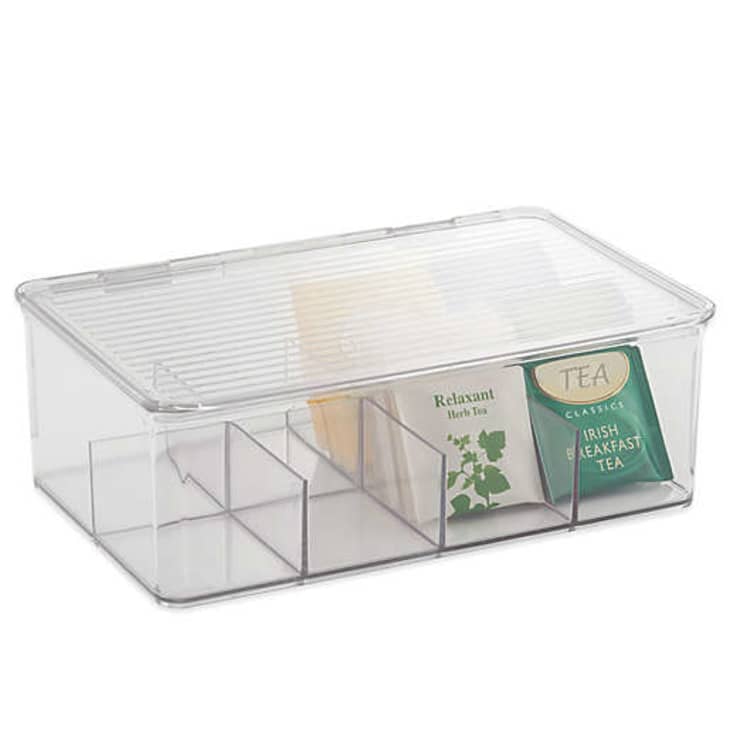 YBM Home Stackable Plastic Storage Bin with Lid, White - On Sale - Bed Bath  & Beyond - 33213229