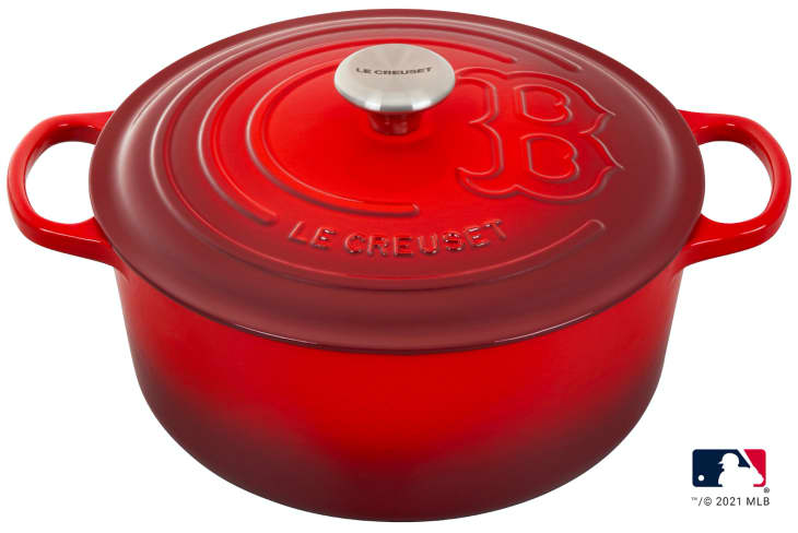 Product Image: Le Creuset Boston Red Sox 7.25 QT. Dutch Oven in Cerise