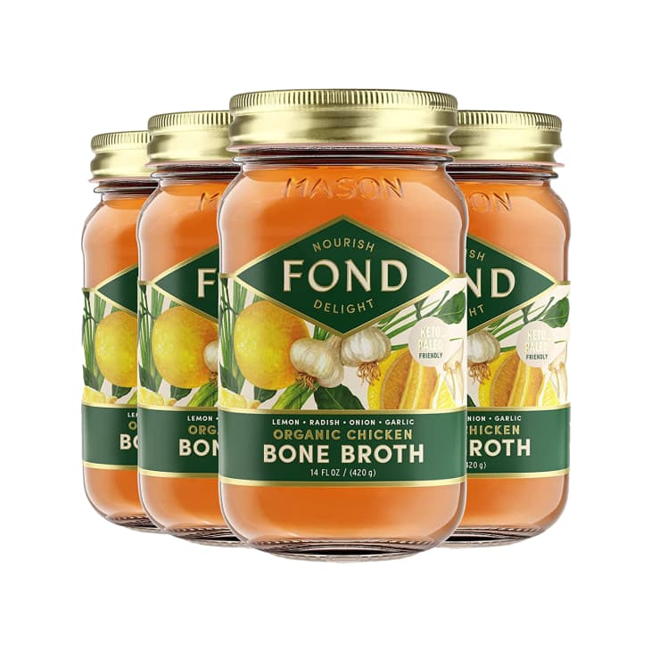 FOND Certified Organic Chicken Bone Broth (4-pack) at Amazon
