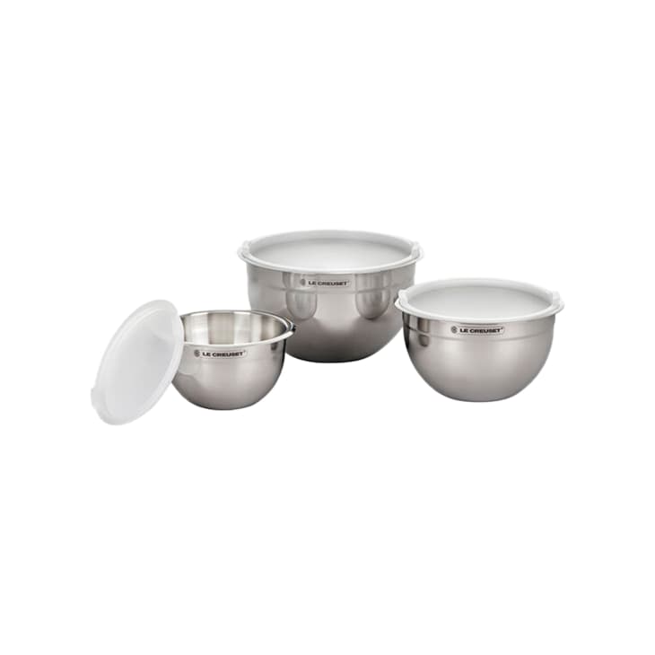 Product Image: Stainless Steel Mixing Bowls with Lids, Set of 3