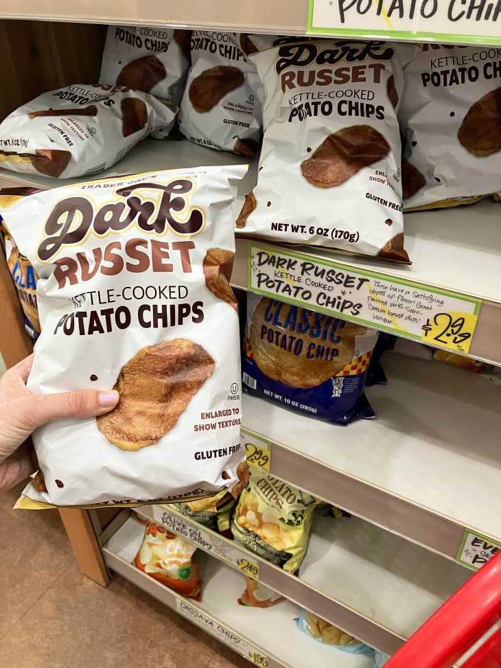 Trader Joe's Dark Russet Potato Chips